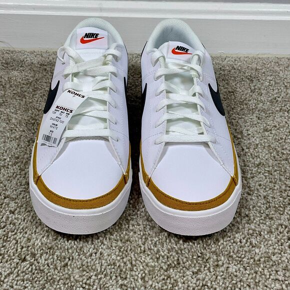 Nike Court Legacy Shoes Mens Size 11.5 White Leather Next Nature‎ Sneakers NEW main image 10